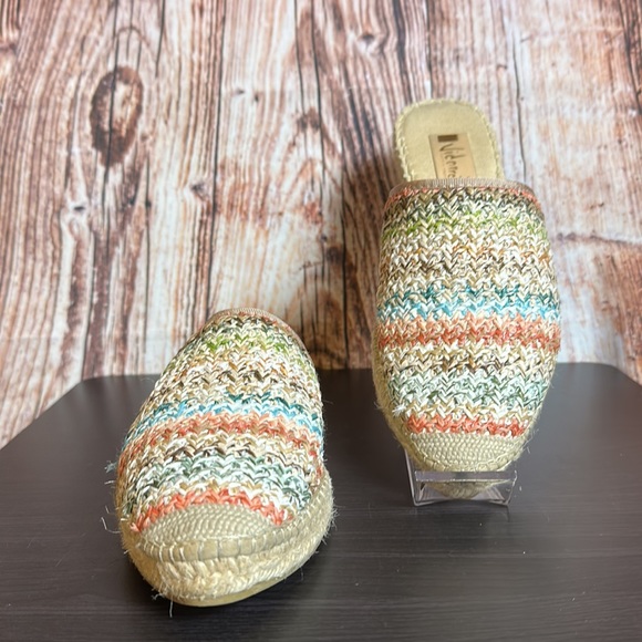 Vidorreta Espadrille Mules Womens Sz 40 - Picture 2 of 10
